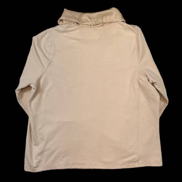 Laura Ashley Cream Sweater | Size 2X - Picture 2 of 4